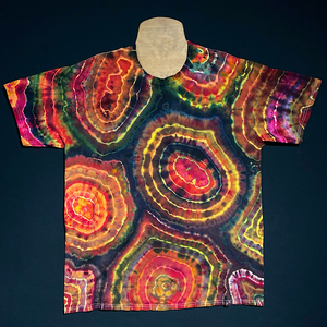 Lavastone Agate Geode Ice Dye T-Shirt