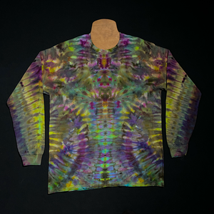 Psychedelic Hippieween Mindscape Long Sleeve Shirt