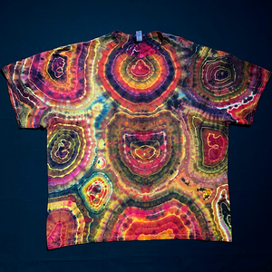 Lavastone Agate Geode Ice Dye T-Shirt