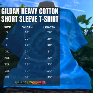 Ocean Blue Spiral Tie Dye T-Shirt