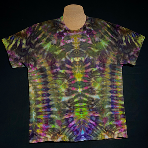 Psychedelic Hippieween Mindscape Ice Dye T-Shirt