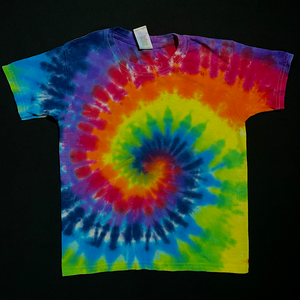 ROYGBIV Spiral Tie Dye T-Shirt (Toddler & Youth)