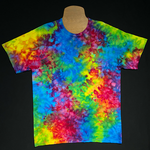 Melted Rainbow Splatter Pattern T-Shirt