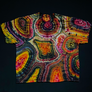 Lavastone Agate Geode Ice Dye T-Shirt