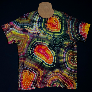 Lavastone Agate Geode Ice Dye T-Shirt