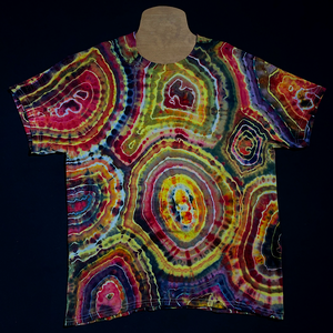 Lavastone Agate Geode Ice Dye T-Shirt