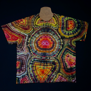 Lavastone Agate Geode Ice Dye T-Shirt