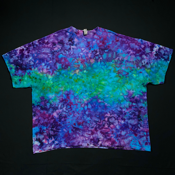 Paradisiac Psychedelic Handmade Goods Detroit Tigers Spiral Tie Dye T-Shirt | Detroit Tie Dye Company Adult Large