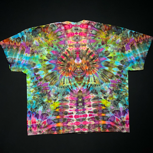 Size 4XL Rainbow Psychedelic Mindscape T-Shirt