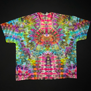 Size 4XL Rainbow Psychedelic Mindscape T-Shirt