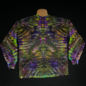 Psychedelic Hippieween Mindscape Long Sleeve Shirt