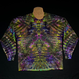 Psychedelic Hippieween Mindscape Long Sleeve Shirt