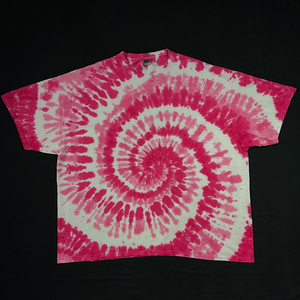 Bubblegum Pink Spiral Tie Dye T-Shirt