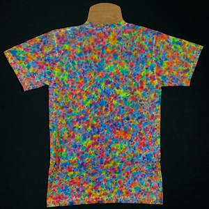 Size Small Rainbow Splatter Pattern Tie Dye T-Shirt