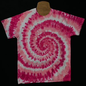 Bubblegum Pink Spiral Tie Dye T-Shirt