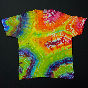 Youth Medium Rainbow Agate Geode T-Shirt