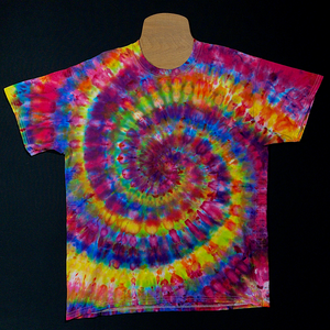 Rainbow Confetti Spiral T-Shirt