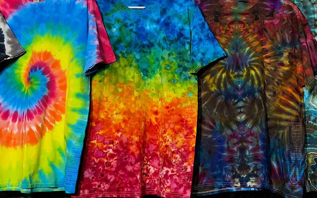 Size 2XL Rainbow Splatter Pattern Tie Dye Zip-Up Hoodie - Paradisiac  Psychedelic Tie Dye Shop
