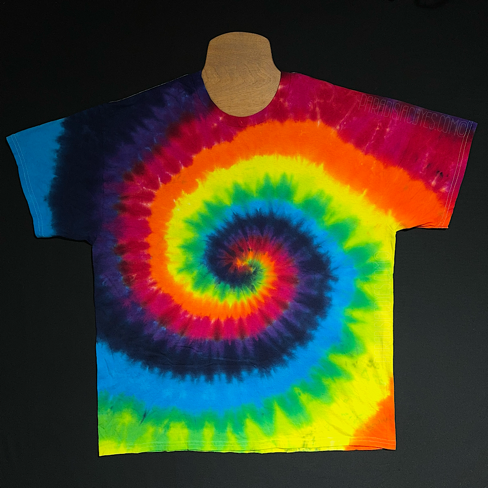 ROYGBIV Spiral Tie Dye T-Shirt