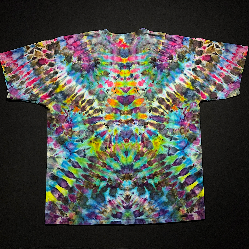 Size 3XL Psychedelic Mindscape Tie Dye T-Shirt