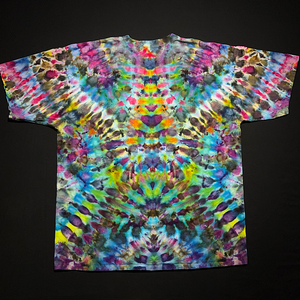 Size 3XL Psychedelic Mindscape Tie Dye T-Shirt