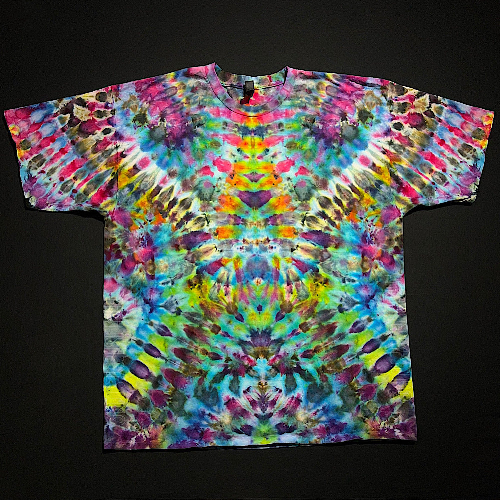 Size 3XL Psychedelic Mindscape Tie Dye T-Shirt