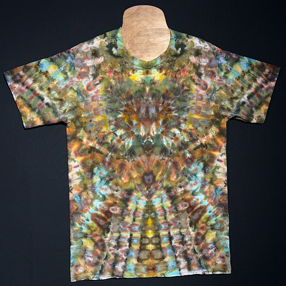 Size Medium Psychedelic Camoscape T-Shirt
