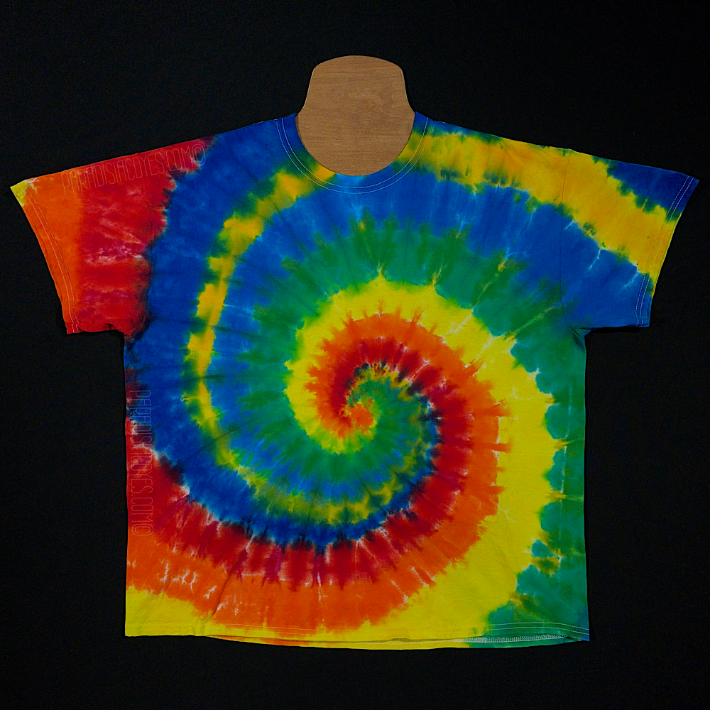 Ready to Ship* Shades of Blue Spiral Tie-Dye T-shirt – Shop Iowa