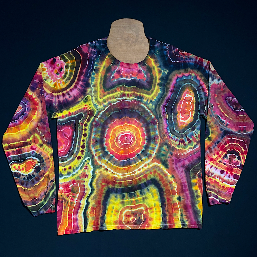Jane Long Sleeve Top in Ocean Geode