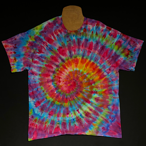 Rainbow Confetti Spiral T-Shirt