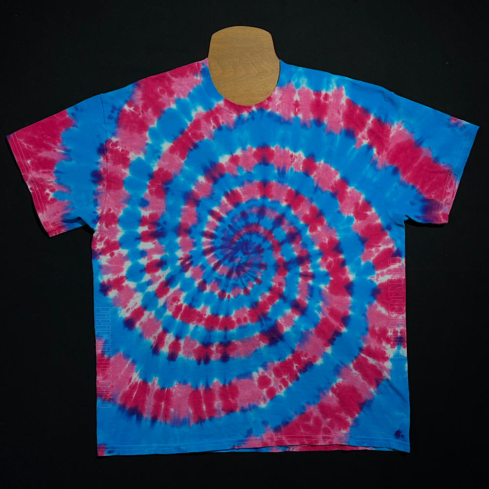 Cotton Candy Spiral Tie Dye T-Shirt