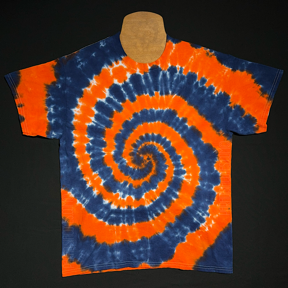 Detroit Spiral Tie Dye T-Shirt (or Bandana)