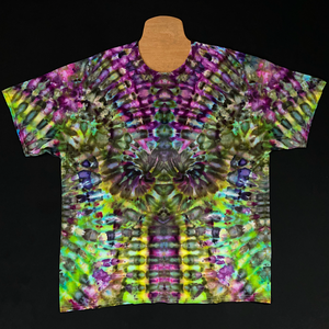 Psychedelic Hippieween Mindscape Ice Dye T-Shirt