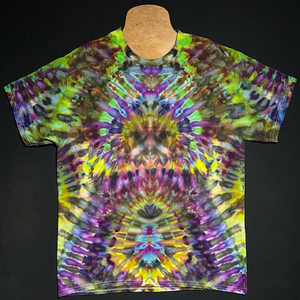 Psychedelic Hippieween Mindscape Ice Dye T-Shirt