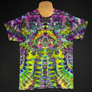 Psychedelic Hippieween Mindscape Ice Dye T-Shirt