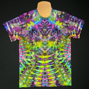 Psychedelic Hippieween Mindscape Ice Dye T-Shirt