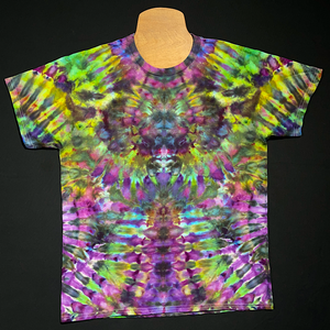 Psychedelic Hippieween Mindscape Ice Dye T-Shirt