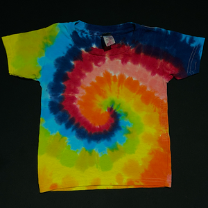 Classic Rainbow Spiral Tie Dye T-Shirt