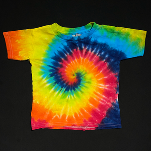 Classic Rainbow Spiral Tie Dye T-Shirt