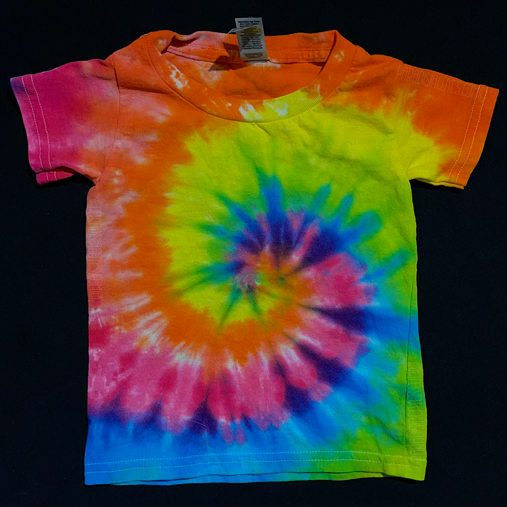 RainbowFXtiedye — Tie Dye T-Shirt - Classic Rainbow Spiral - Psychedelic  Shirt