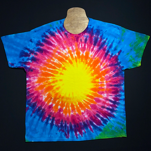 Neon Rainbow Sunburst T-Shirt