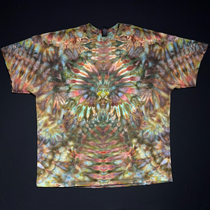 Psychedelic Camoscape Ice Dye T-Shirt
