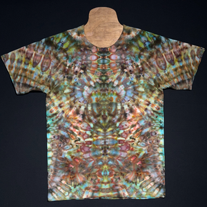 Psychedelic Camoscape Ice Dye T-Shirt