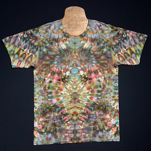 Psychedelic Camoscape Ice Dye T-Shirt