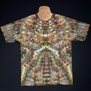 Psychedelic Camoscape Ice Dye T-Shirt