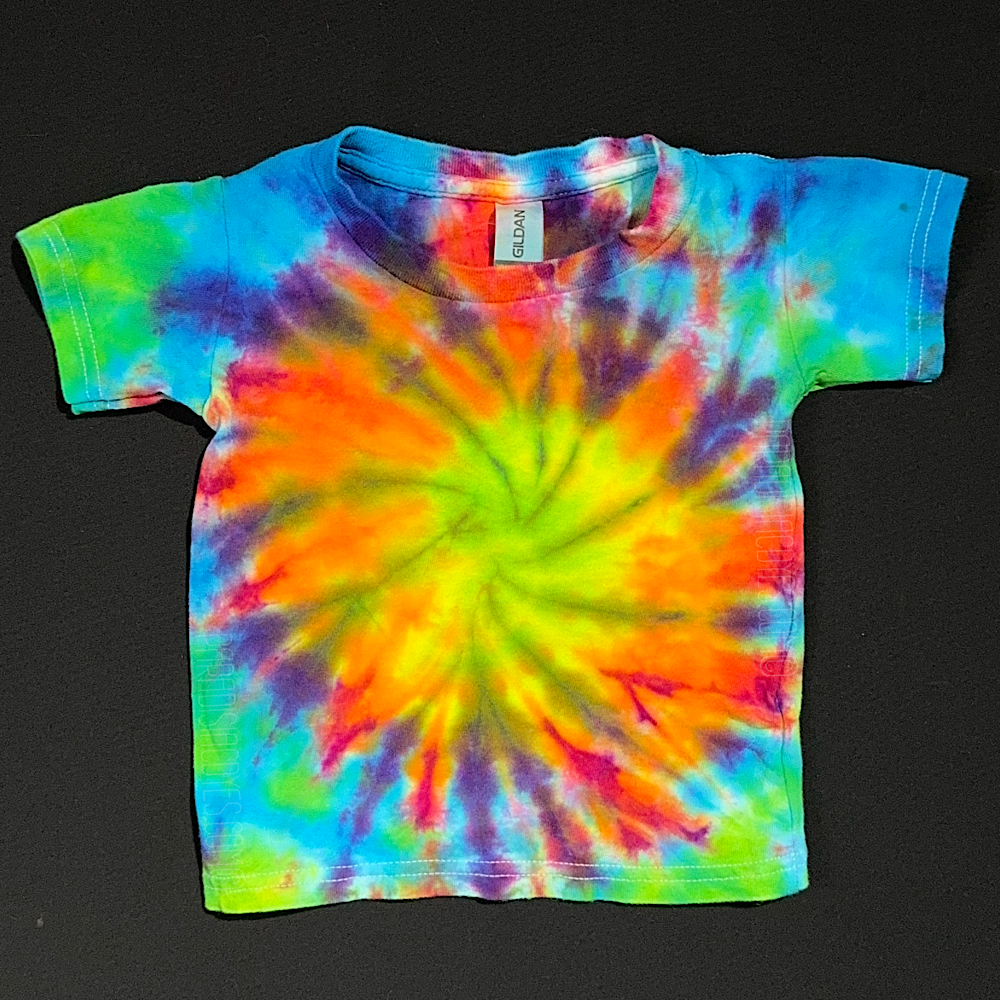 Size 2T Neon Rainbow Sunburst T-Shirt