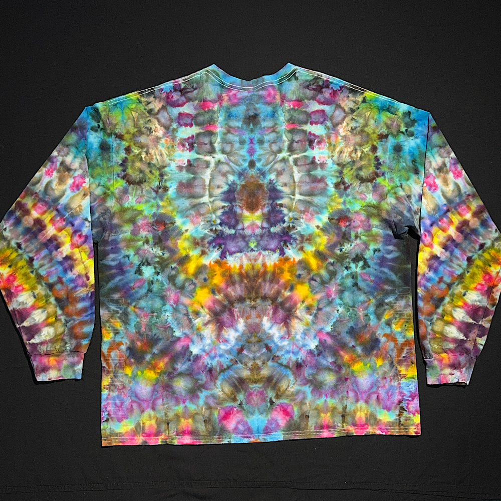 Size 2XL Psychedelic Mindscape Long Sleeve Shirt