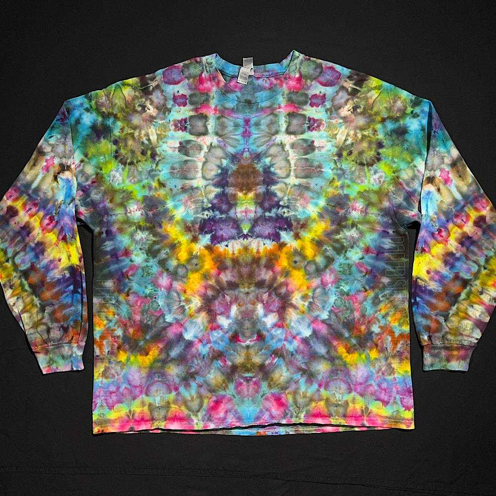 Size 2XL Psychedelic Mindscape Long Sleeve Shirt
