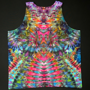 Size 2XL Psychedelic Mindscape Tank Top