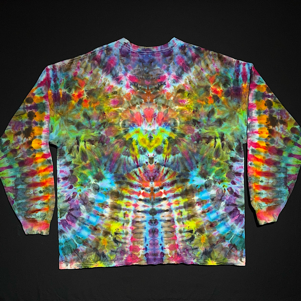 Size 2XL Psychedelic Mindscape Long Sleeve Shirt